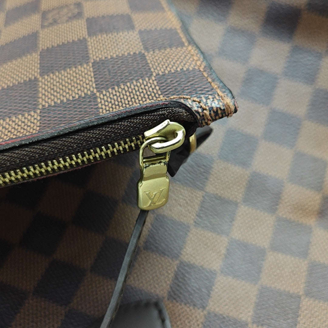 NEVERFULL MM Damier Ebene Coated Canvas Brown