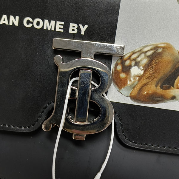 TB Small Calfskin Black