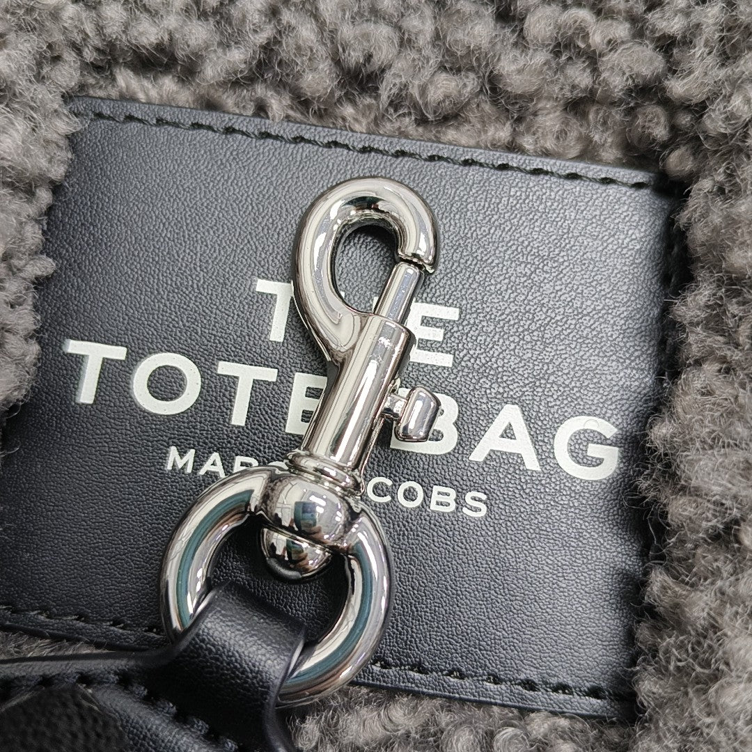 Fabric Tote Bag Small Gray