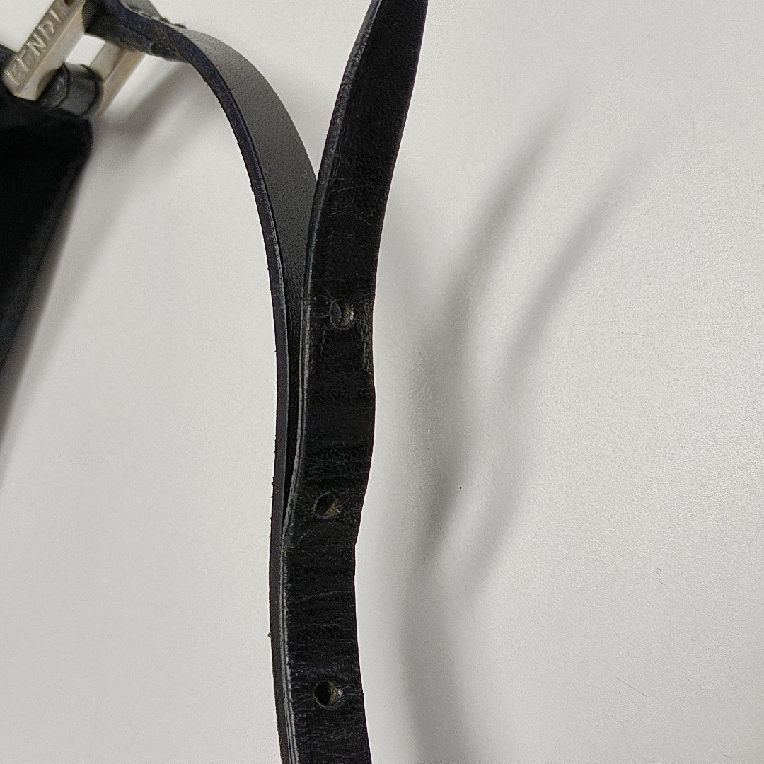 Canvas Top Handle Bag Black