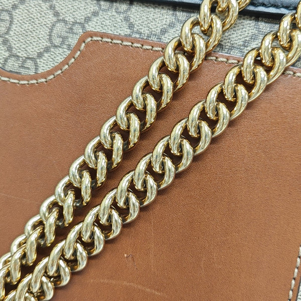 Padlock Medium Monogram Coated Canvas Multicolor