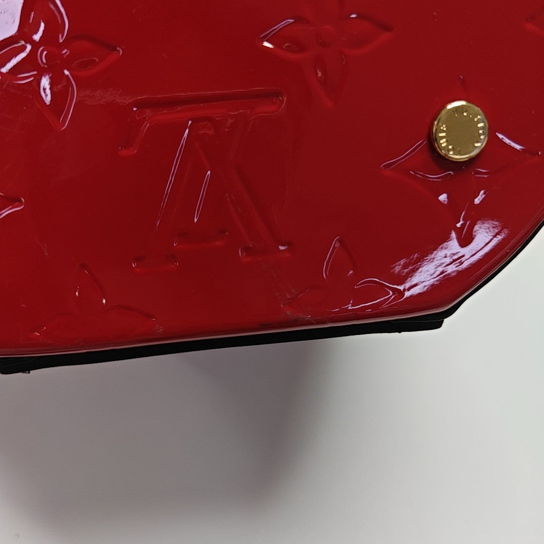 CANNES Monogram Patent Leather Red