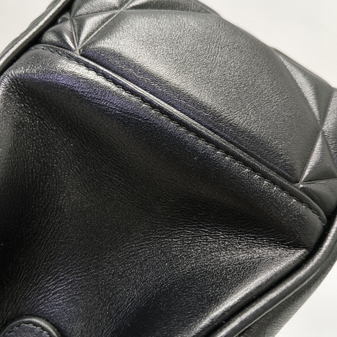 Lady Dior Large Cannage Calfskin Black