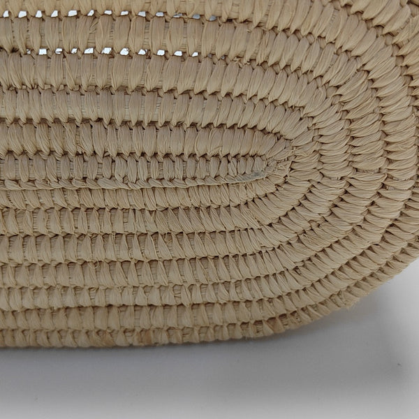 Basket Small Straw Beige