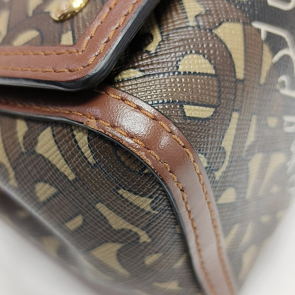 Crossbody Bag Coated Canvas Multicolor