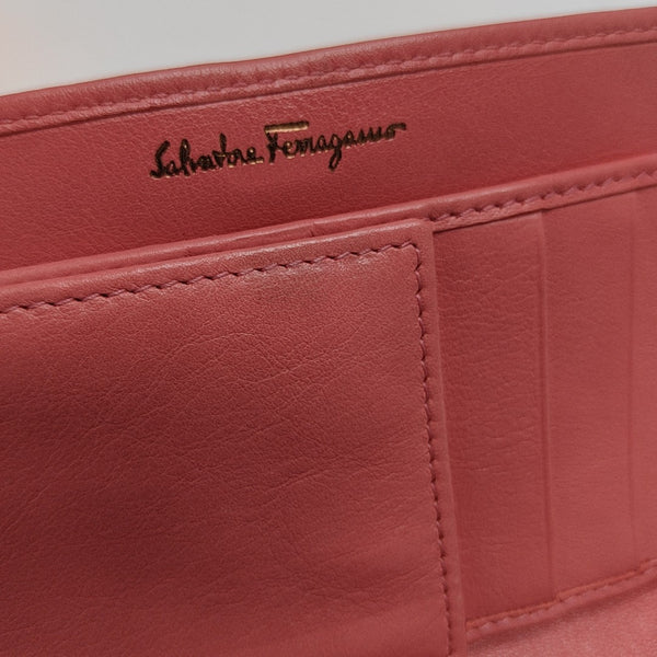 Vara Calfskin Red Wallet