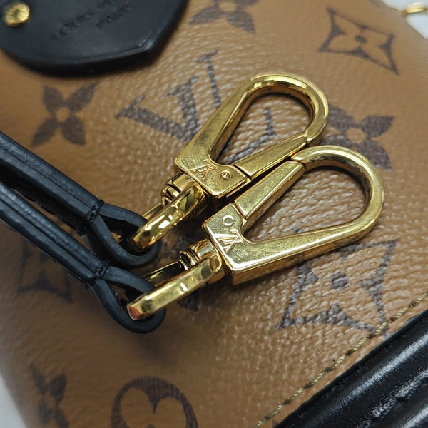 CANNES PM Monogram Coated Canvas Brown