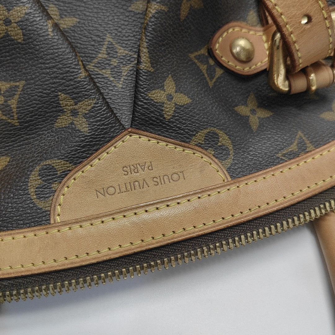 TIVOLI GM Monogram Coated Canvas Brown