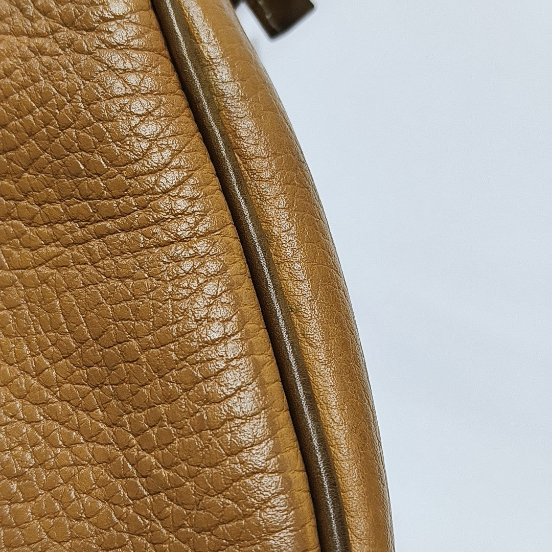 T Pouch Leather Brown
