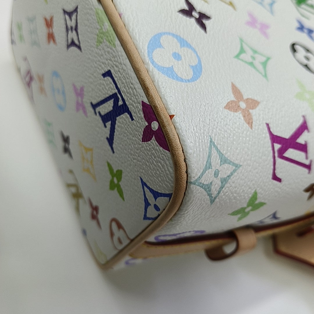 LV × TM ALL IN BB Monogram Coated Canvas White