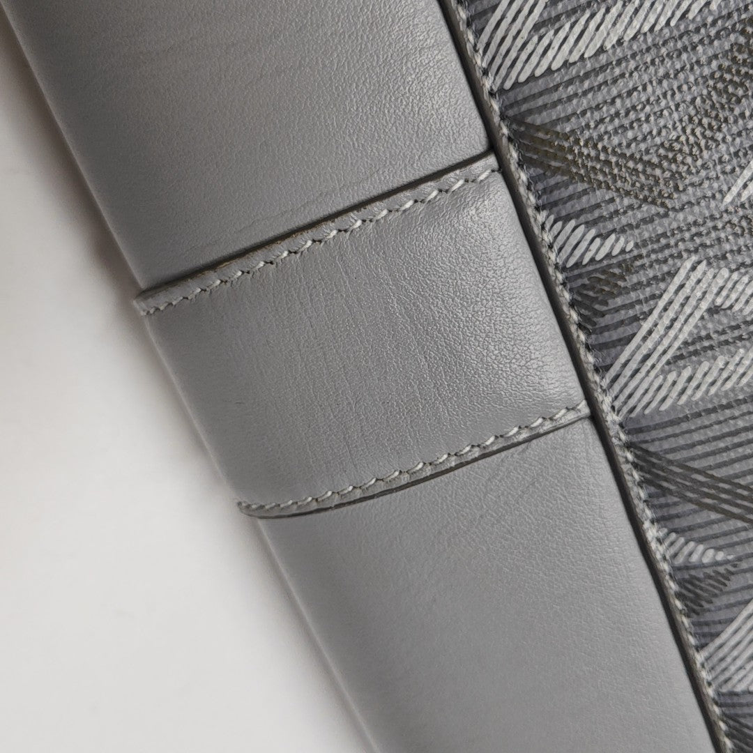 Hit The Road Coated Canvas Gray