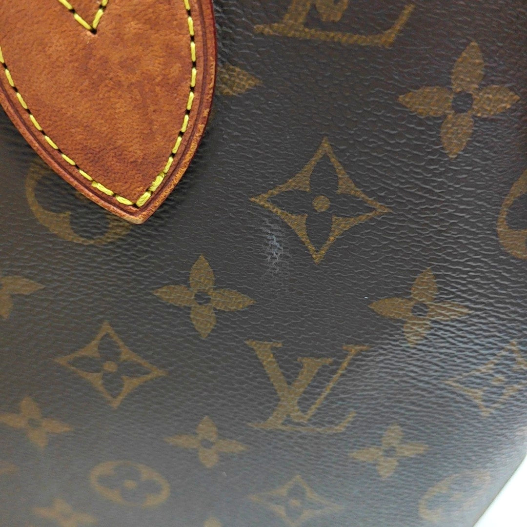NEVERFULL MM Monogram Coated Canvas Brown