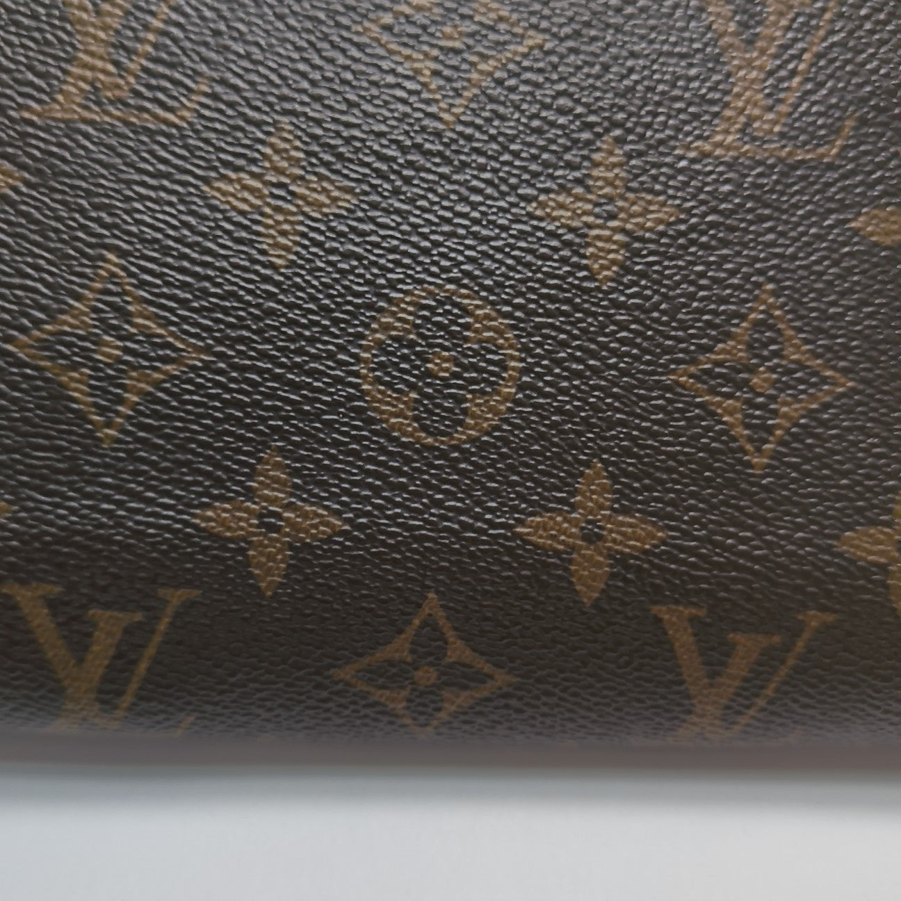 FÉLICIE Monogram Coated Canvas Brown