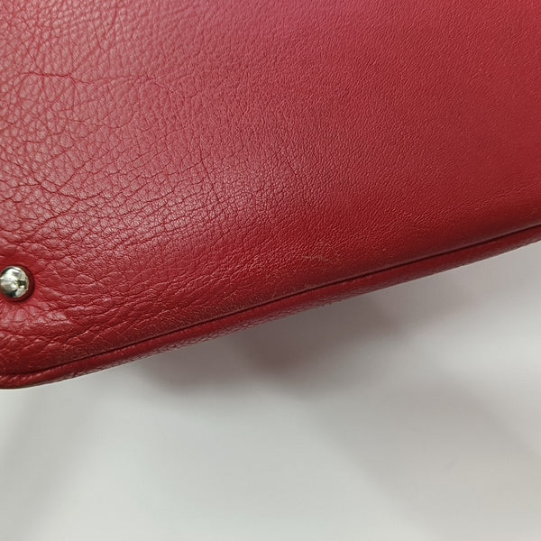 Calfskin Tote Bag Red