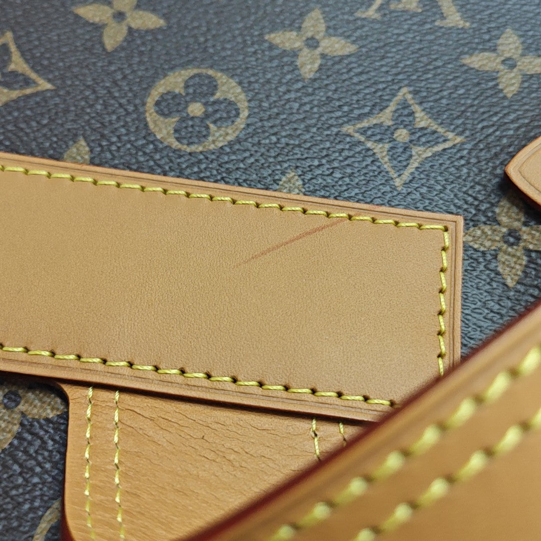 SOFT TRUNK PM Monogram Coated Canvas Brown