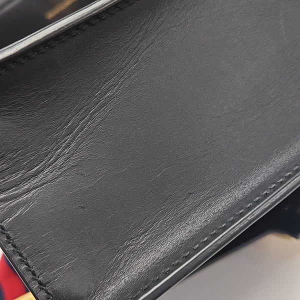 Sylvie Small Calfskin Black