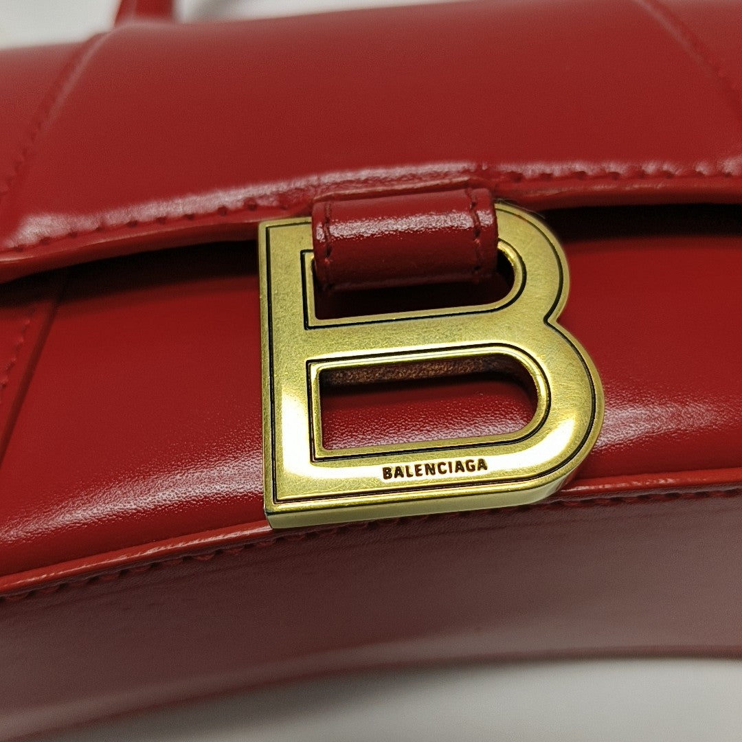 Hourglass XS Calfskin Red