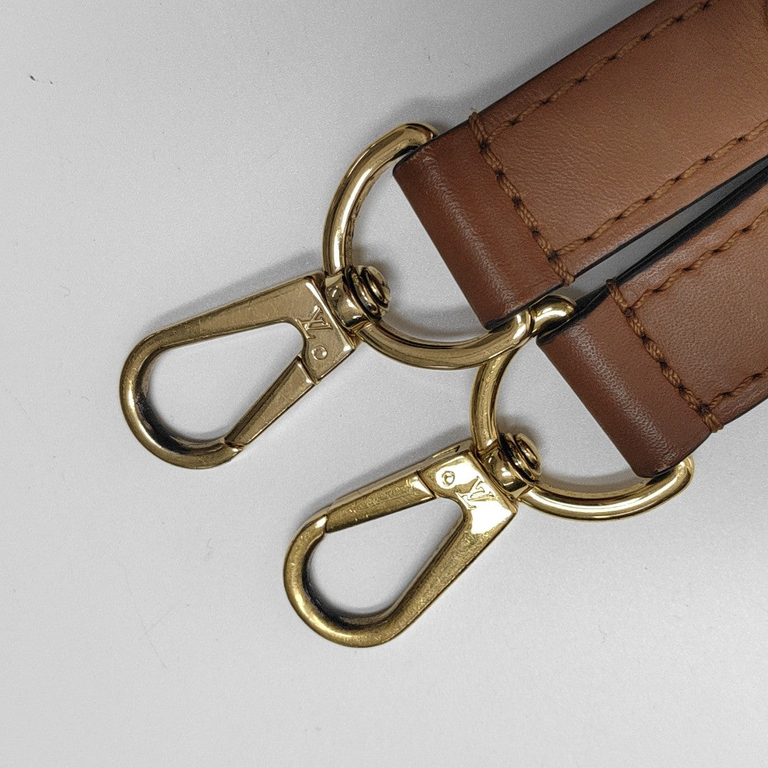 DAUPHINE Mini Coated Canvas Brown