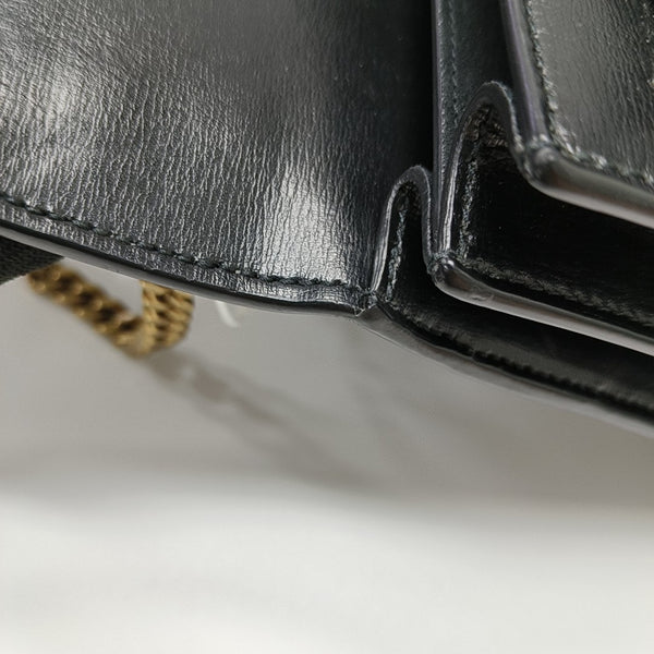 SUNSET Medium Calfskin Black