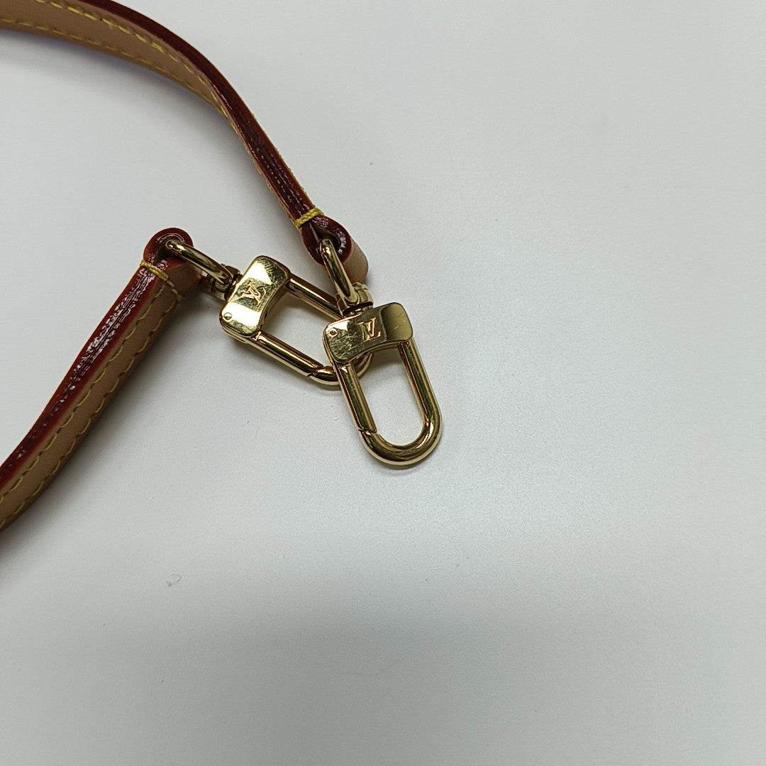 DIANE Nano Monogram Coated Canvas Brown
