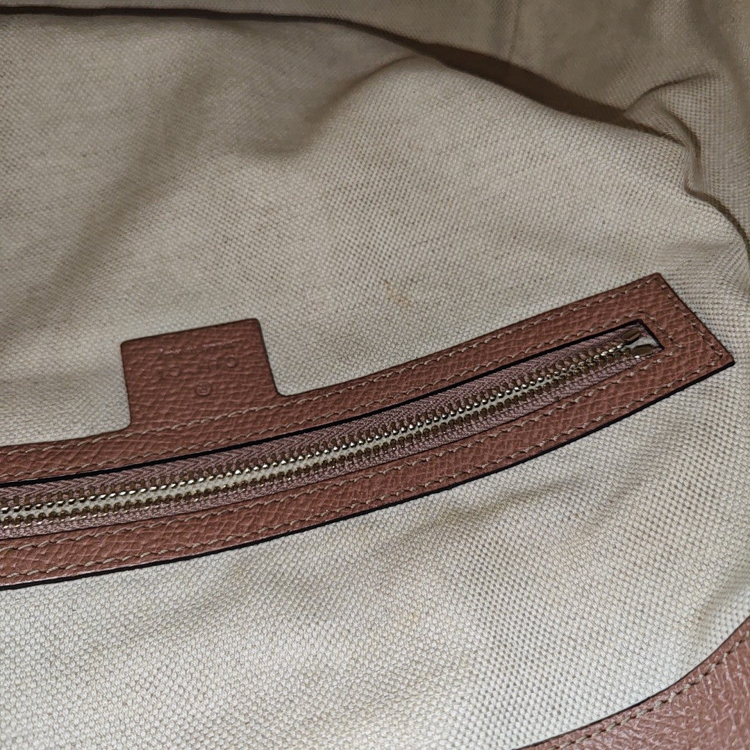 Jockey Monogram Canvas Beige