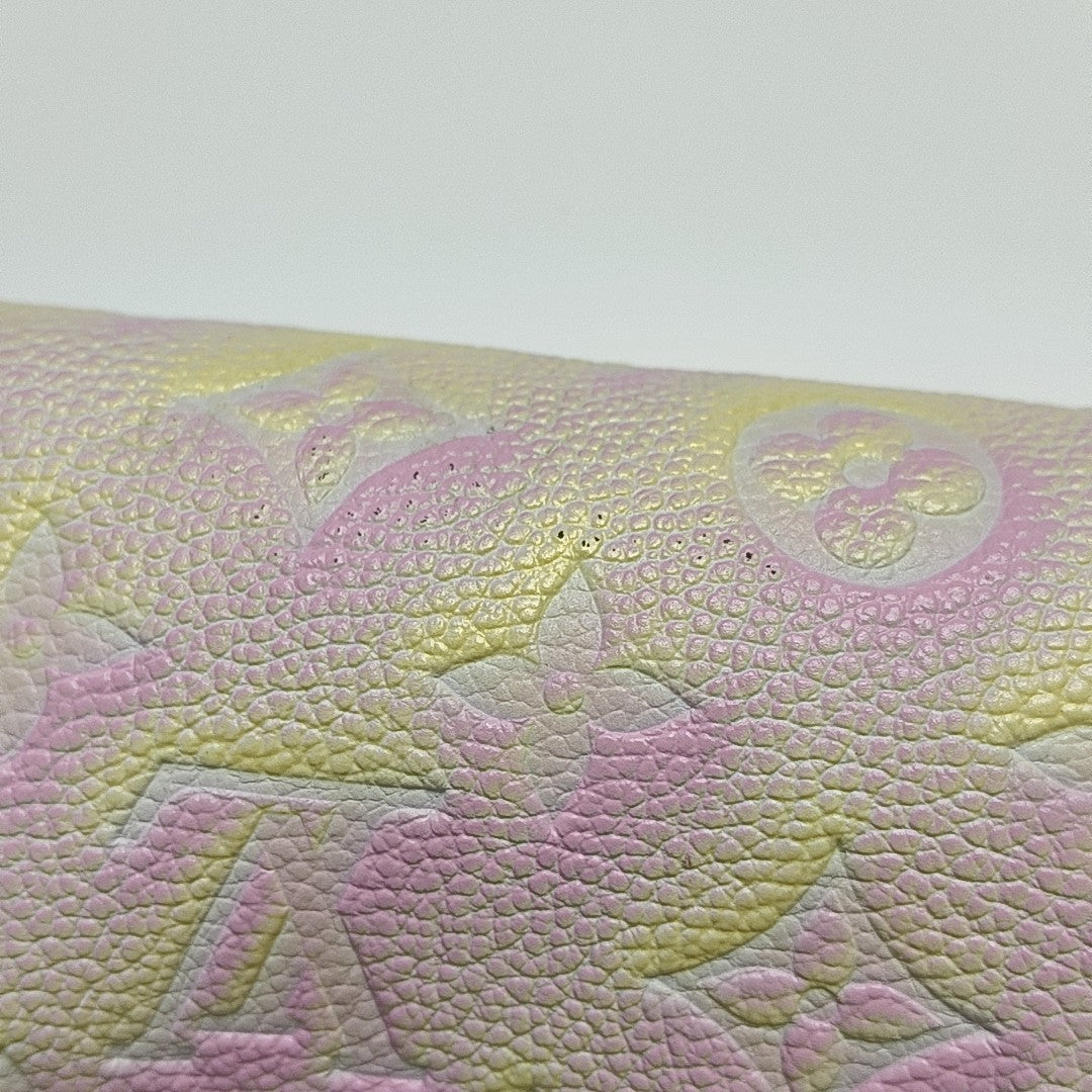 SPEEDY Nano Monogram Calfskin Pink