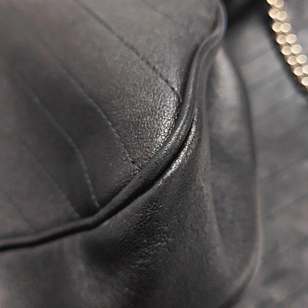 Blondie Medium Quilted Calfskin Black
