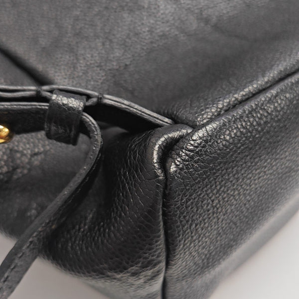 SORBONNE Monogram Calfskin Black