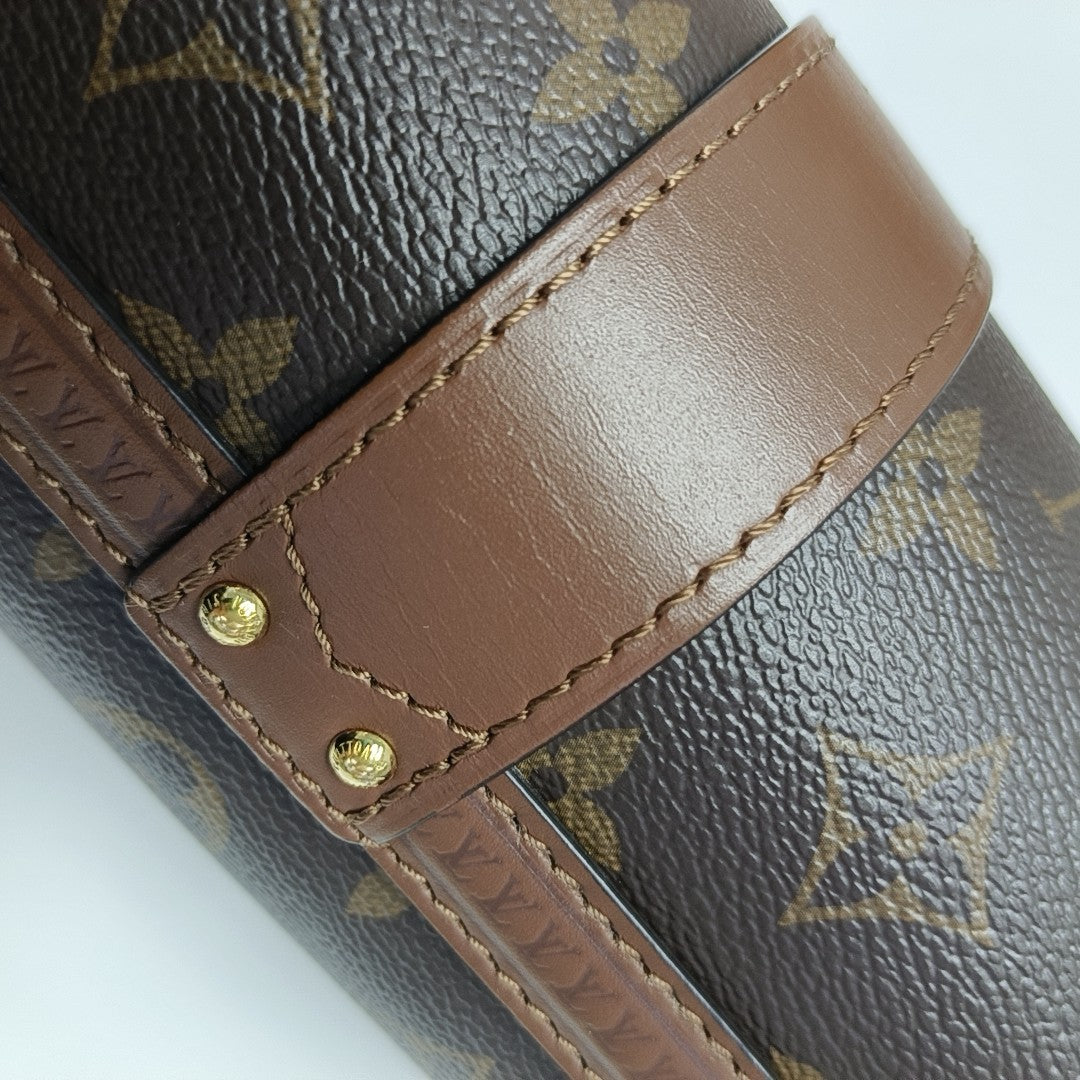 PAPILLON 19 Monogram Coated Canvas Brown