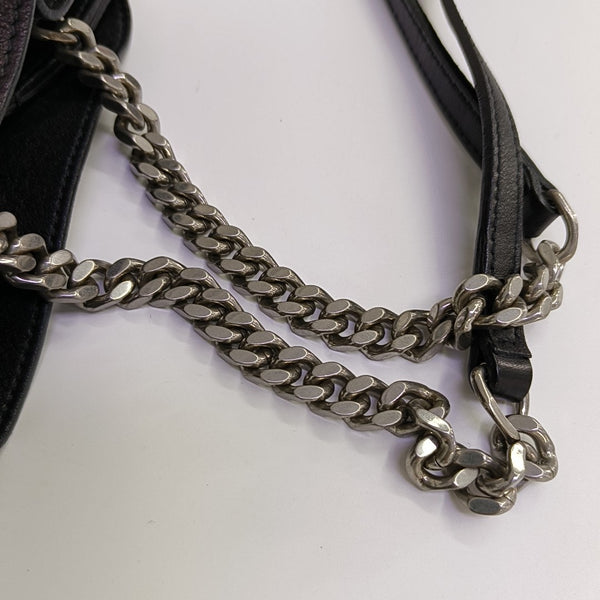 Calfskin Bucket Bag Black