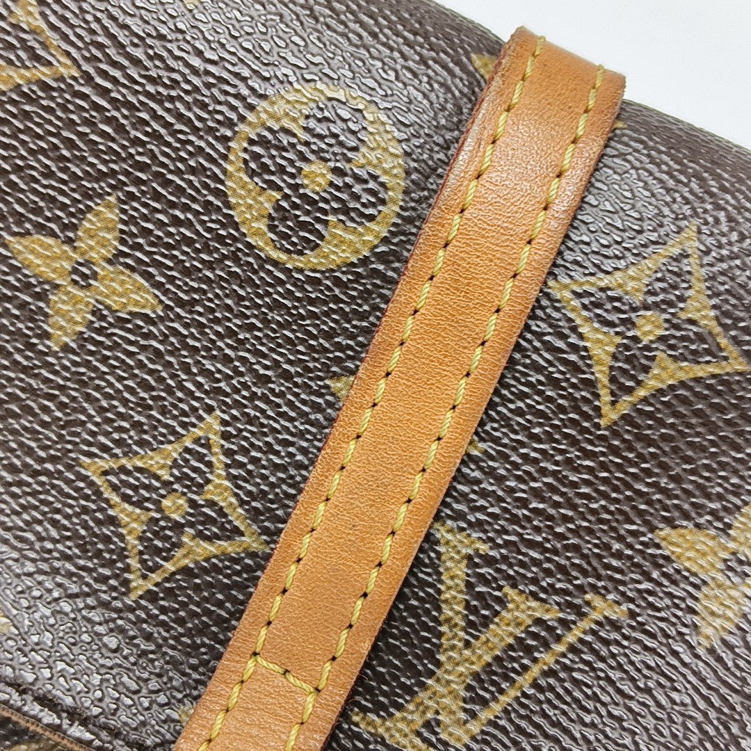 MARELLE Monogram Coated Canvas Brown