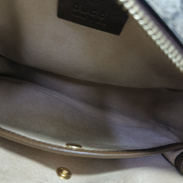 Bree Monogram Coated Canvas Beige