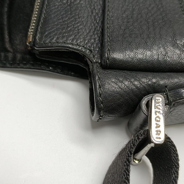 Calfskin Shoulder Bag Black