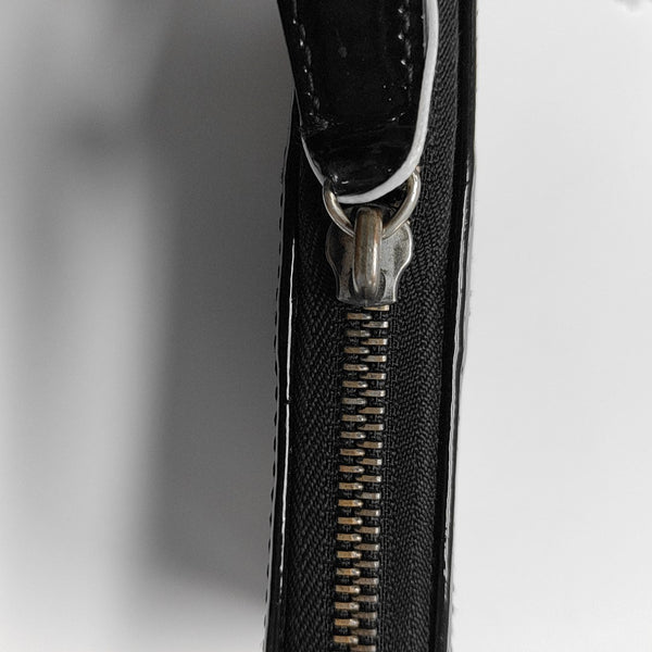 Coated Canvas Wallet Beige