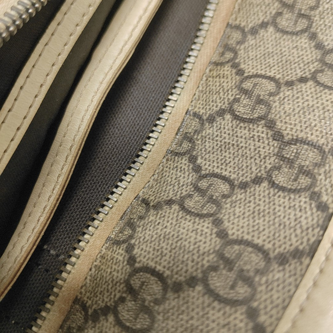 GG Imprime Monogram Coated Canvas Beige