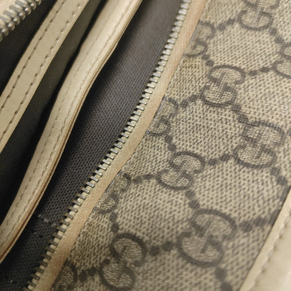 GG Imprime Monogram Coated Canvas Beige