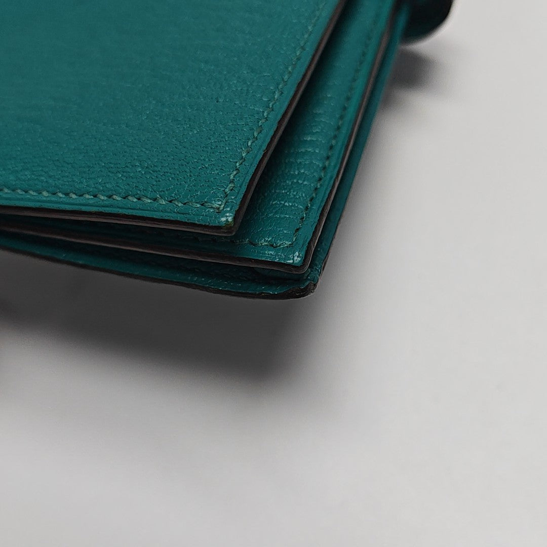 Bearn Chèvre Mysore Green Wallet