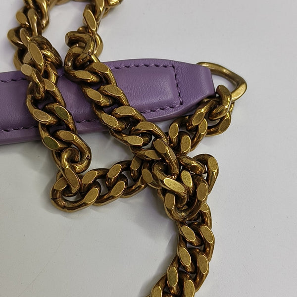 PUFFER Chevron Canvas Purple