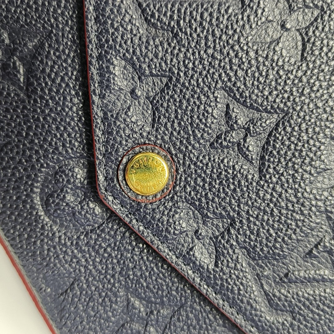 FÉLICIE Monogram Calfskin Blue