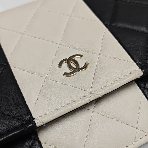 WOC Quilted Lambskin Black