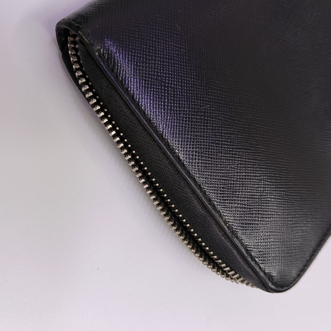 Calfskin Wallet Black