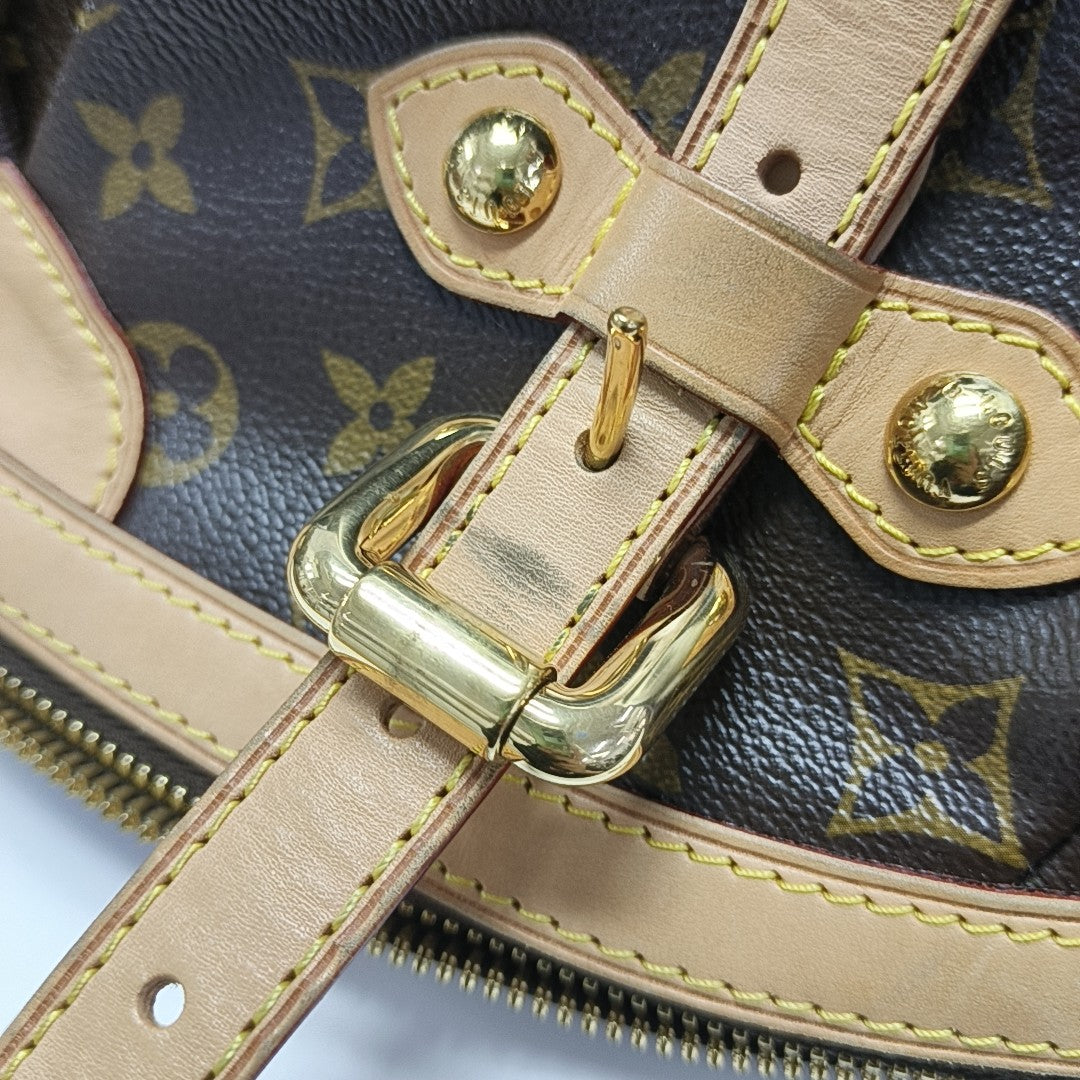 TIVOLI GM Monogram Coated Canvas Brown