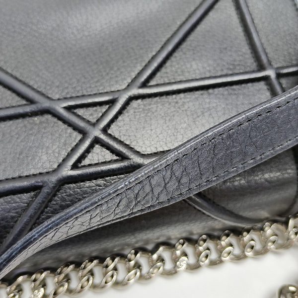 Diorama Small Calfskin Black