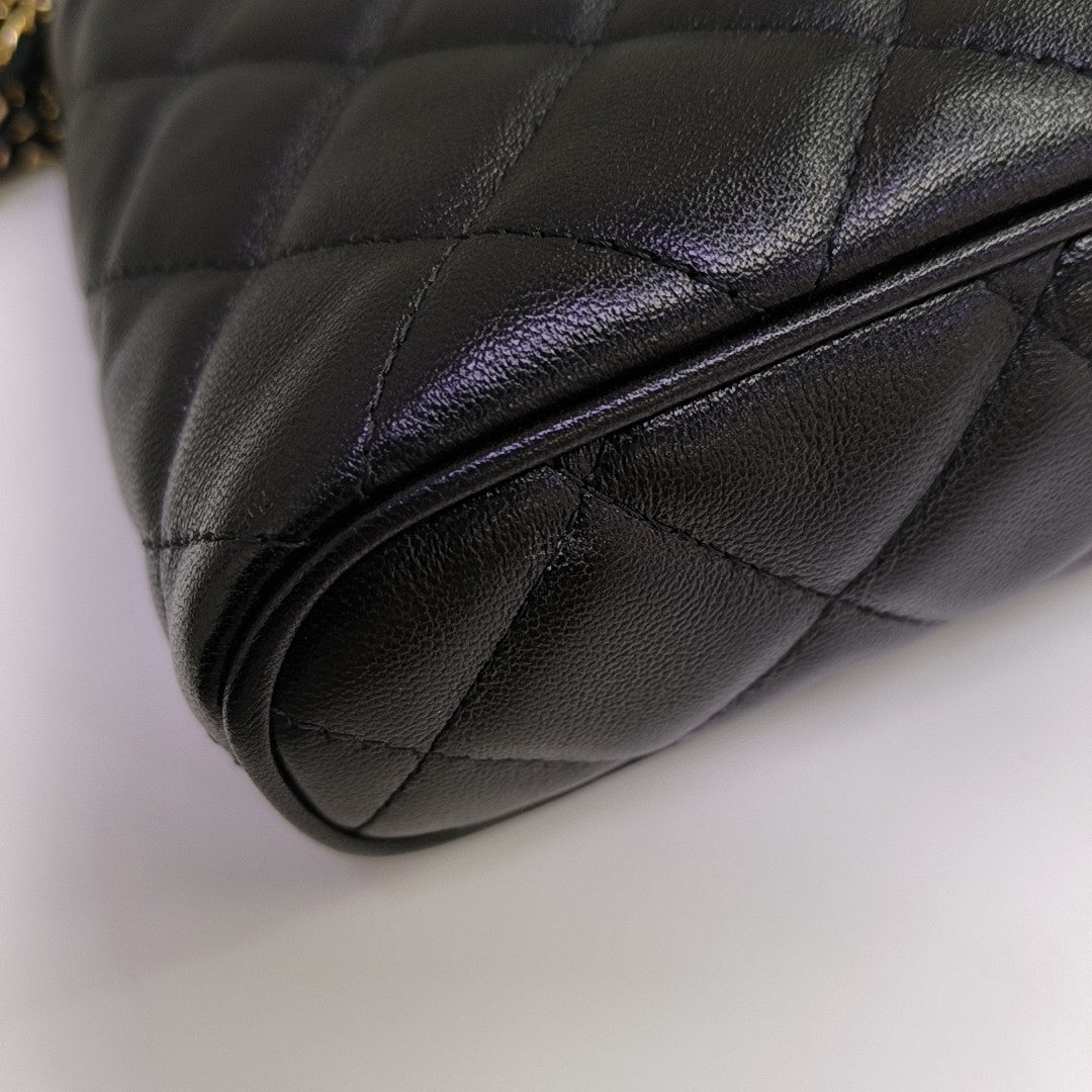 Quilted Calfskin Black