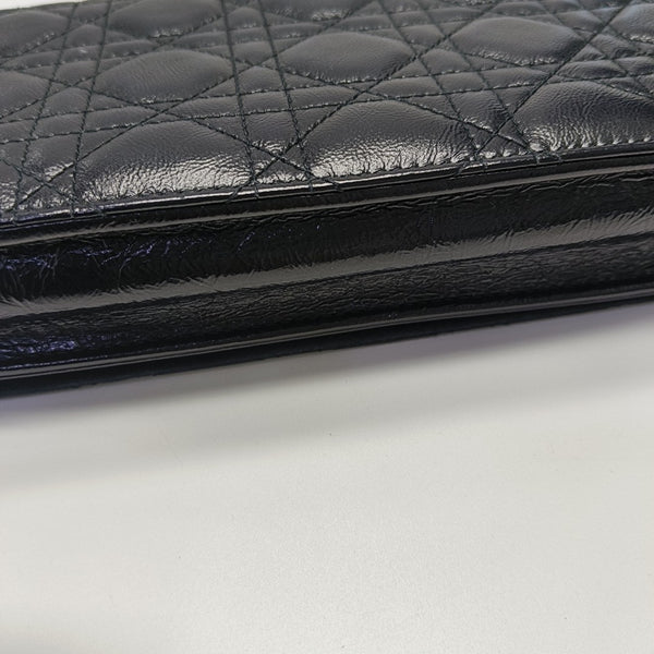 Lady Dior Small Cannage Lambskin Black