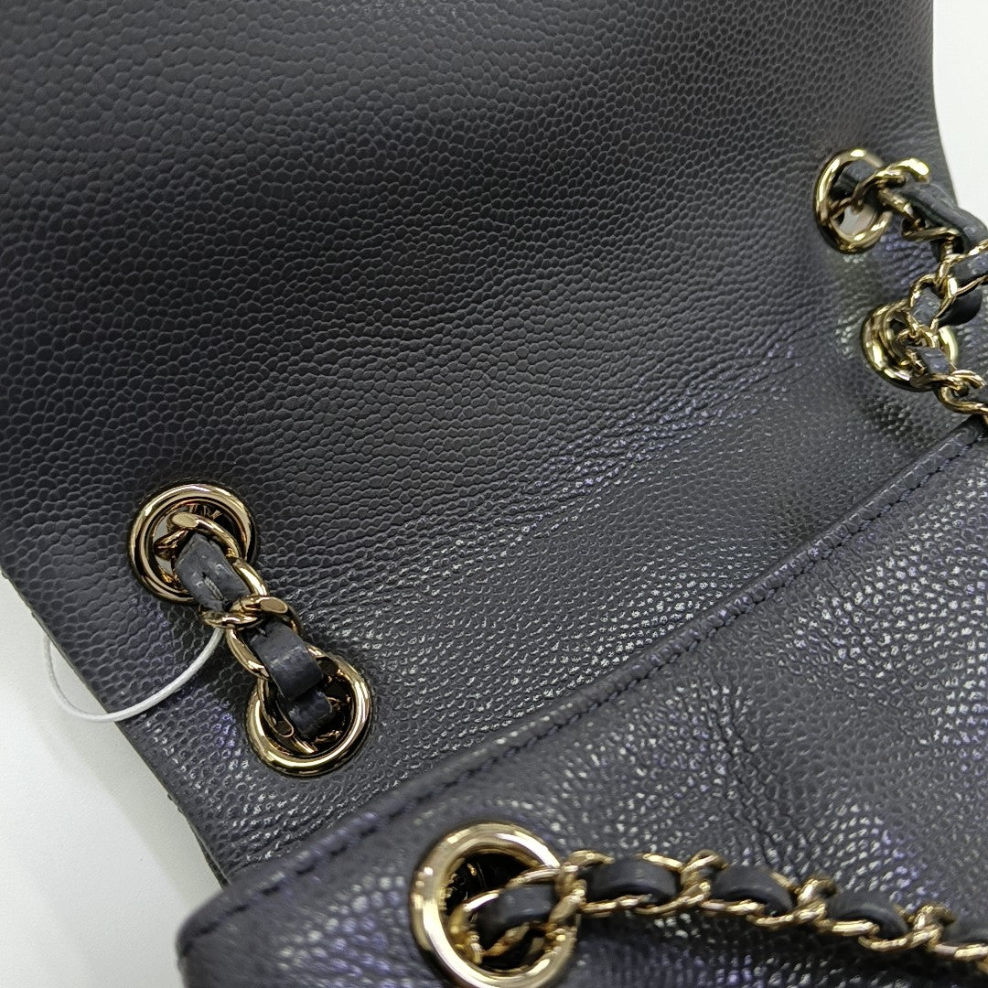DUMA Quilted Calfskin Gray
