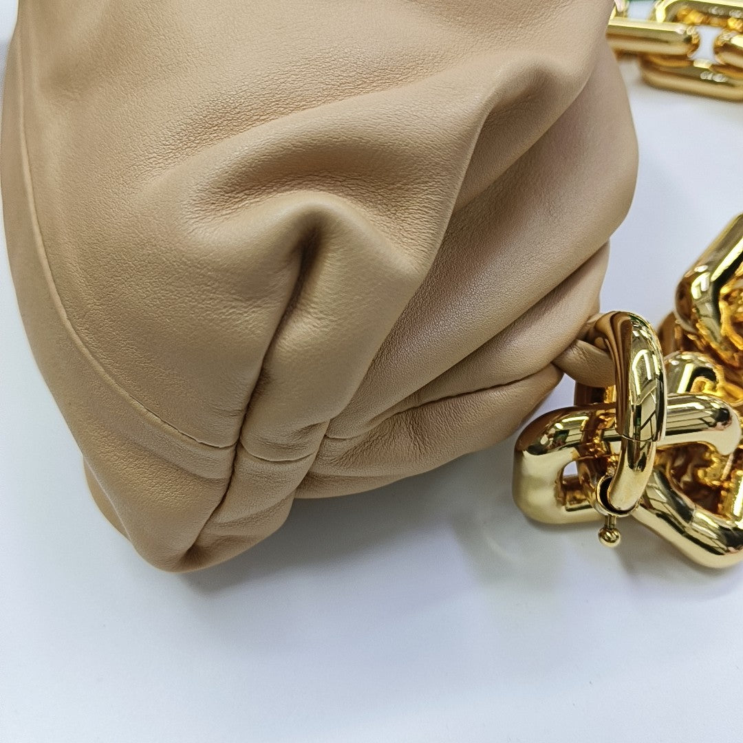 The Pouch Mini Calfskin Beige