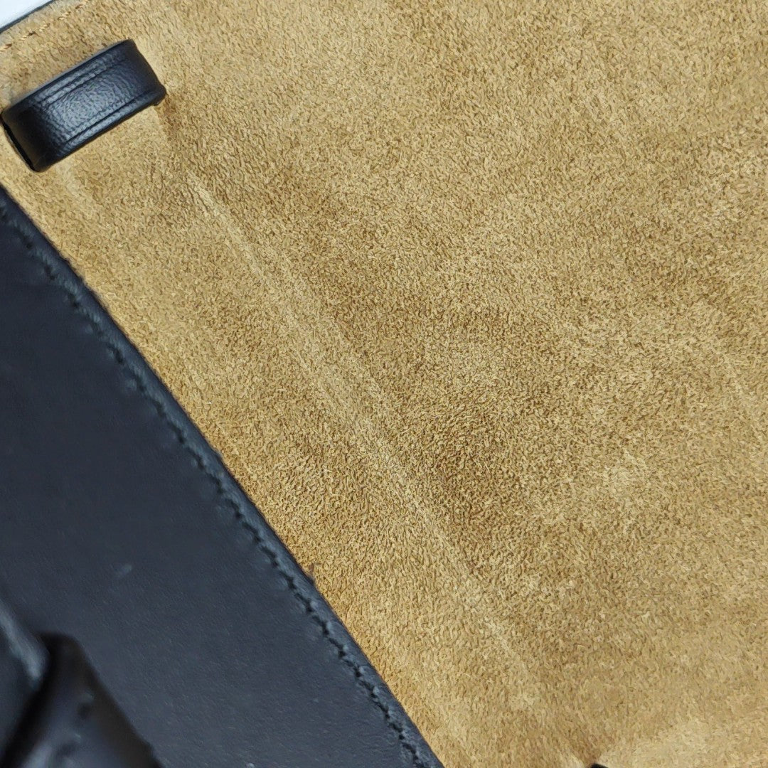 Gate Mini Calfskin Black