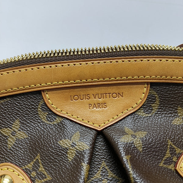 TIVOLI GM Monogram Coated Canvas Brown
