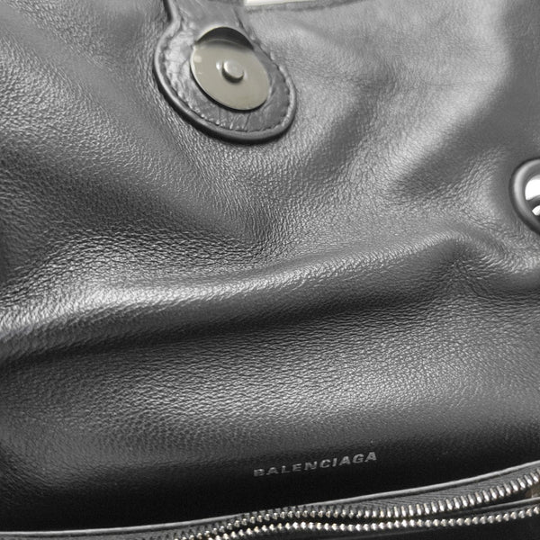 Crush Small Quilted Calfskin Black